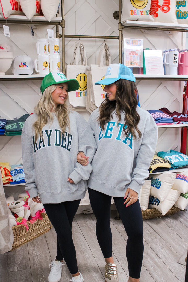 Sorority Mock Neck Crew