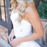 All Clear Cami, White