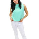 Betty Top, Light Mint