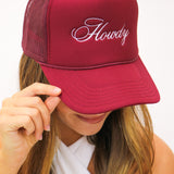 Howdy Script Trucker Hat