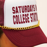 Gold Hat Chain