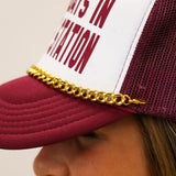 Gold Hat Chain