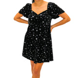 Kiss Me At Midnight Velvet Star Dress