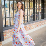 Petals At Daybreak Dress, Blue