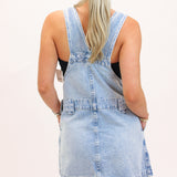 Edie Denim Skirtall, Apple Blues