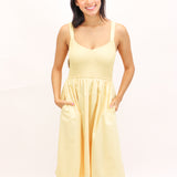 Fleur Dress, Golden Glow
