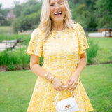 Bright Moment Dress, Yellow