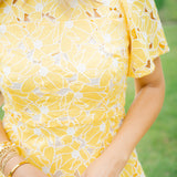 Bright Moment Dress, Yellow