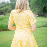 Bright Moment Dress, Yellow