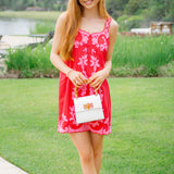 Hot Tropic Mini Dress, Red