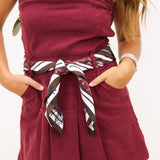 Maroon Boots Scarf