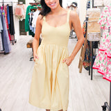 Fleur Dress, Golden Glow