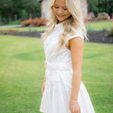 Keep It Classic Mini Dress, White