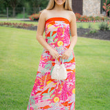 Sunshine & Sweet Days Maxi Dress, Pink Multi