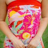 Sunshine & Sweet Days Maxi Dress, Pink Multi