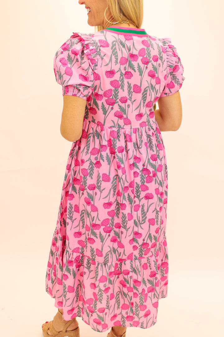Bold & Beautiful Dress, Pink