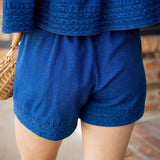 Front Porch Swing Shorts, Denim