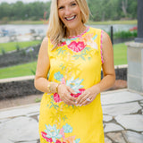 Ellie Dress, Tropical Bamboo