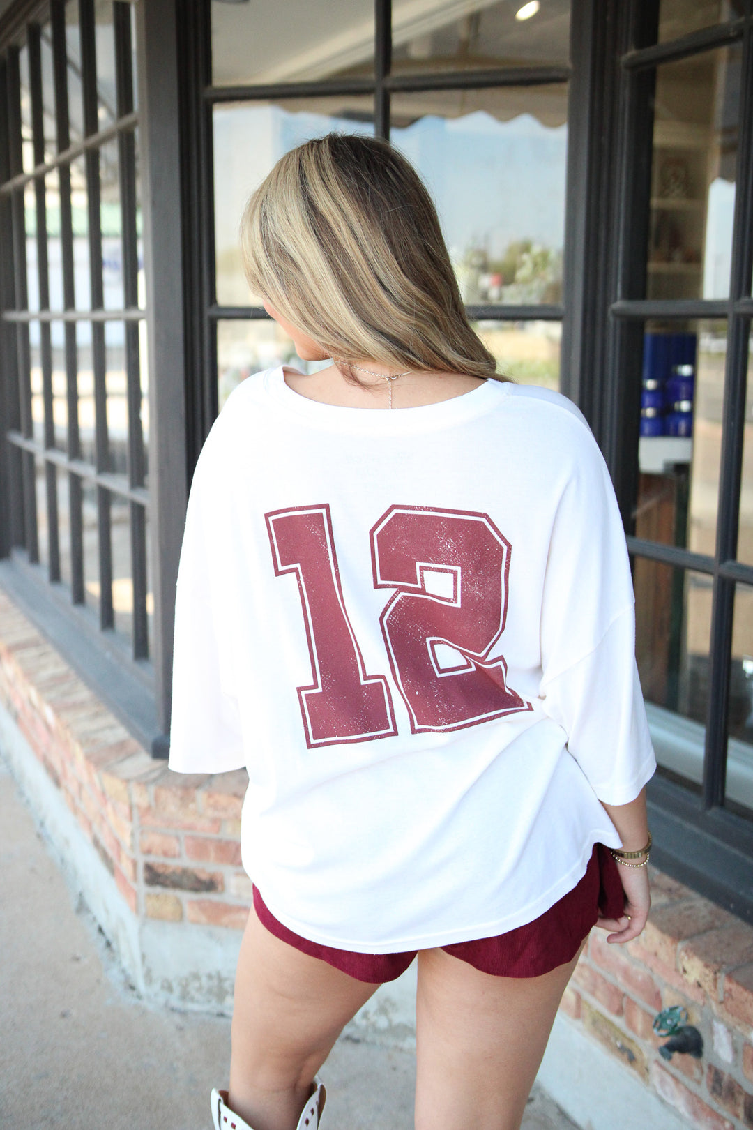 Oversized Howdy Tee