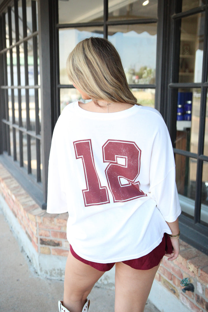 Oversized Howdy Tee