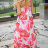 Harbor Heat Maxi Dress, Pink