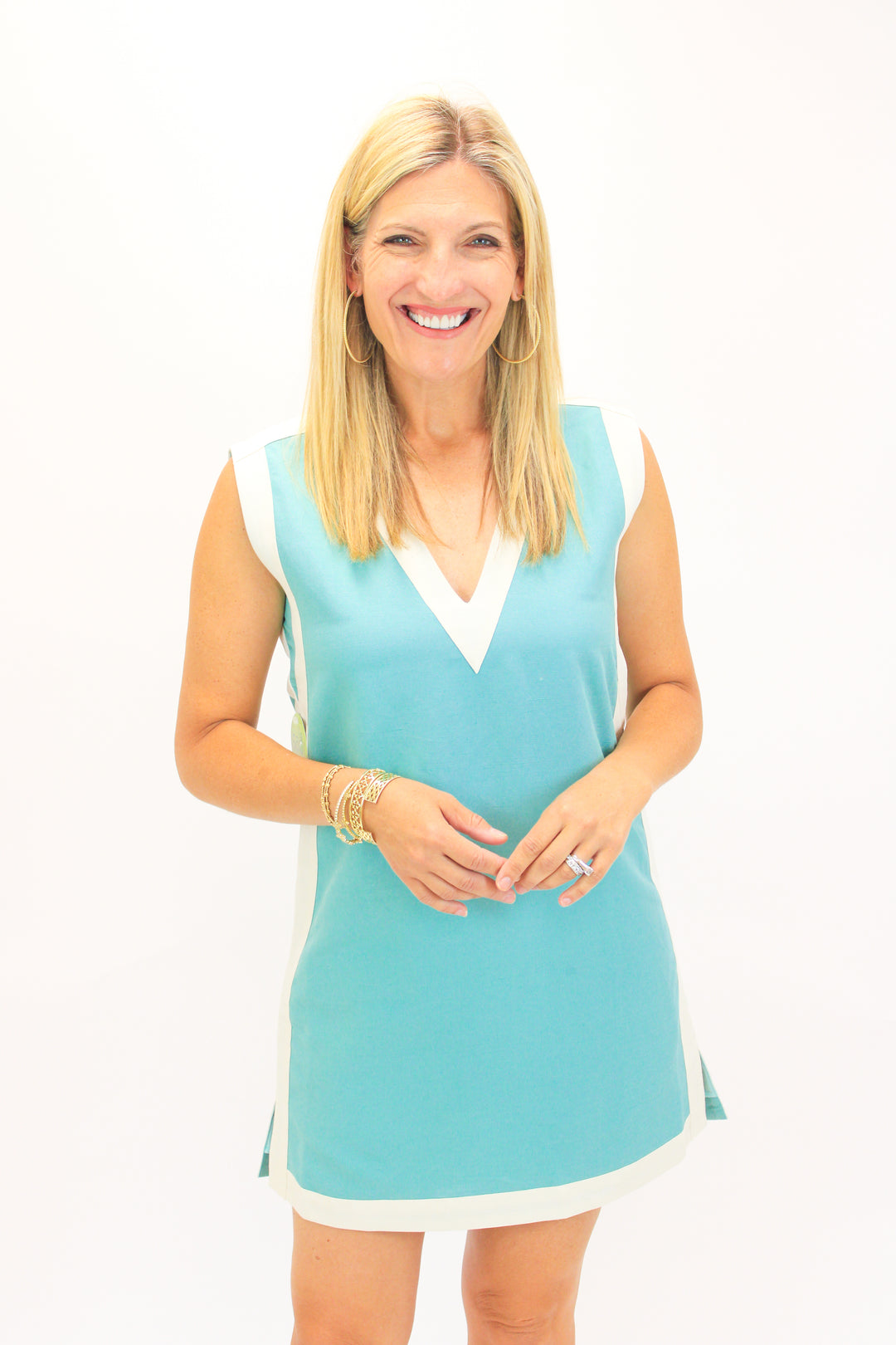 Emily Shift Dress, Wasabi