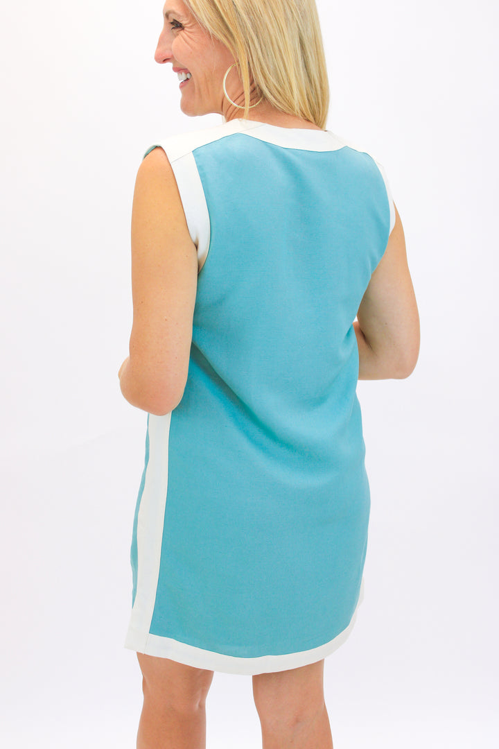 Emily Shift Dress, Wasabi