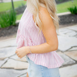 Cerise Top, Cameo Pink