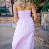 Something Great Midi Dress, Baby Pink