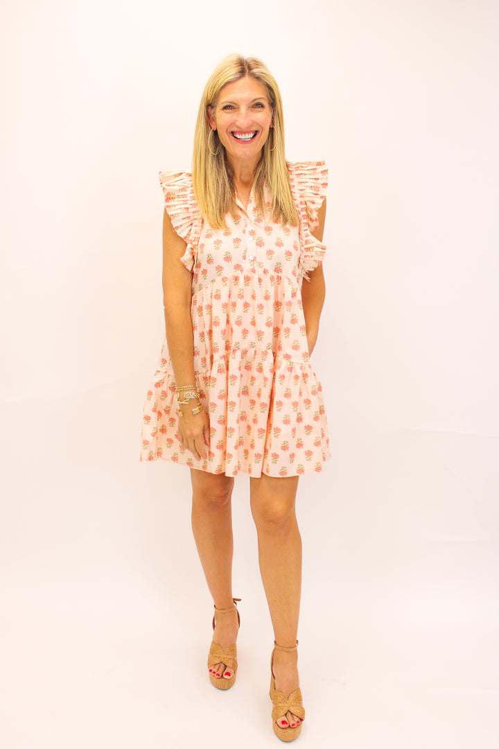 Endless Love Dress, Peach