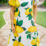 Hampton Dress, Limone