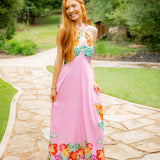 Aubrey Dress, Tulip Tapestry