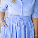 A New Day Mini Dress, Blue