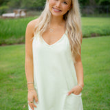 Towel Terry Mini Dress, Whipped Lime