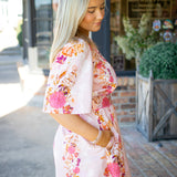 Beam With Happiness Mini Dress, Pink