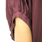 Marine Button Down Top, Maroon