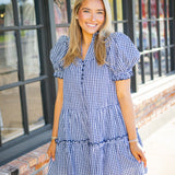 Pinkie Swear Mini Dress, Navy