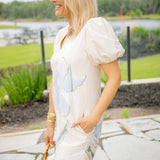 Hampton Mini Dress, Lavender Fields