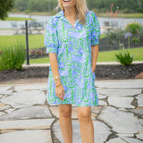 Emerson Dress, Butterfly Botanical Grass
