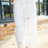 Tell Me Everything Pants, Off White