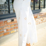 Tell Me Everything Pants, Off White