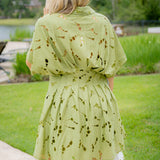 Angevin Dress, Green