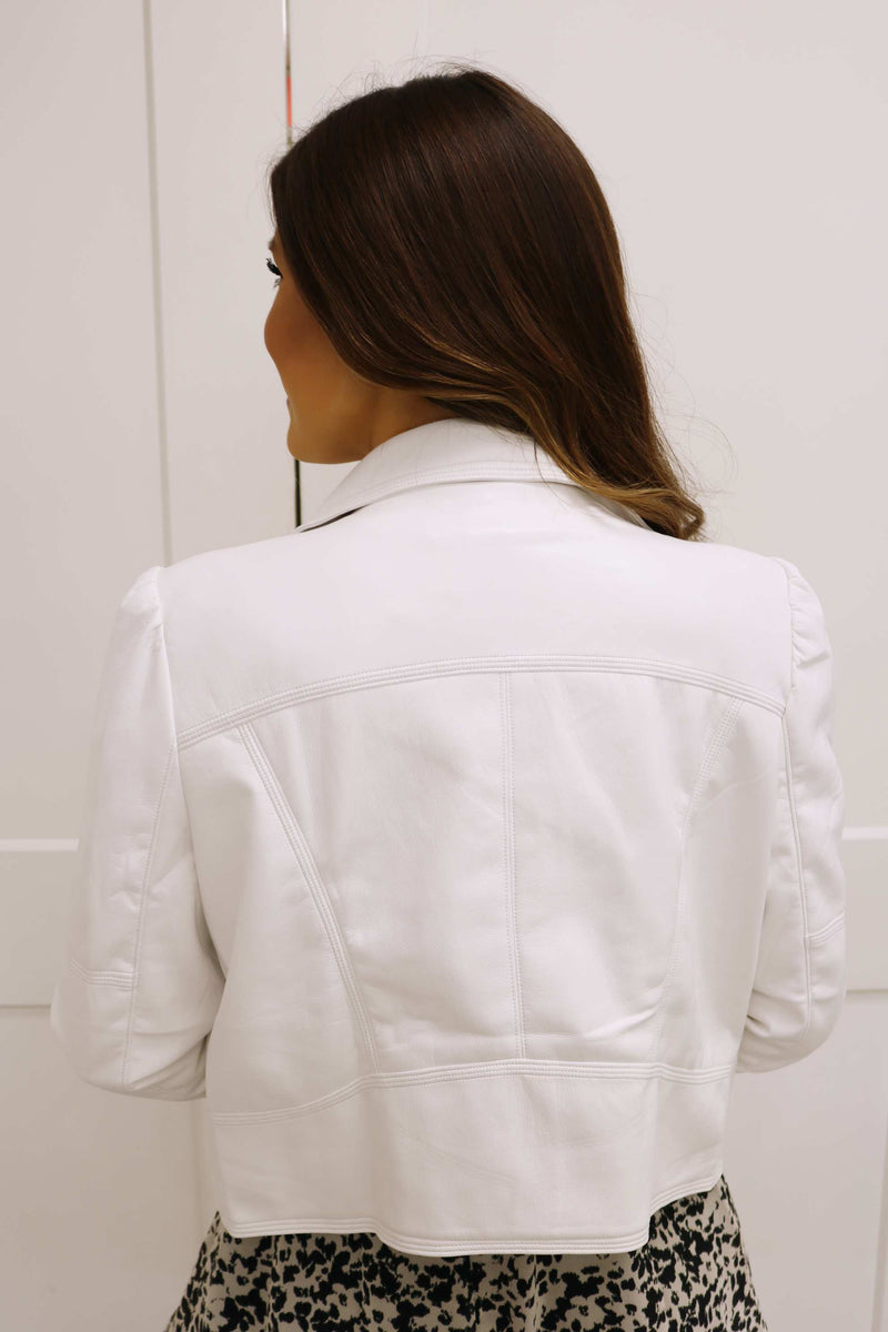 Honea Jacket, White