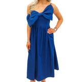 Chic Charm Maxi Dress, Chambray