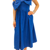 Chic Charm Maxi Dress, Chambray