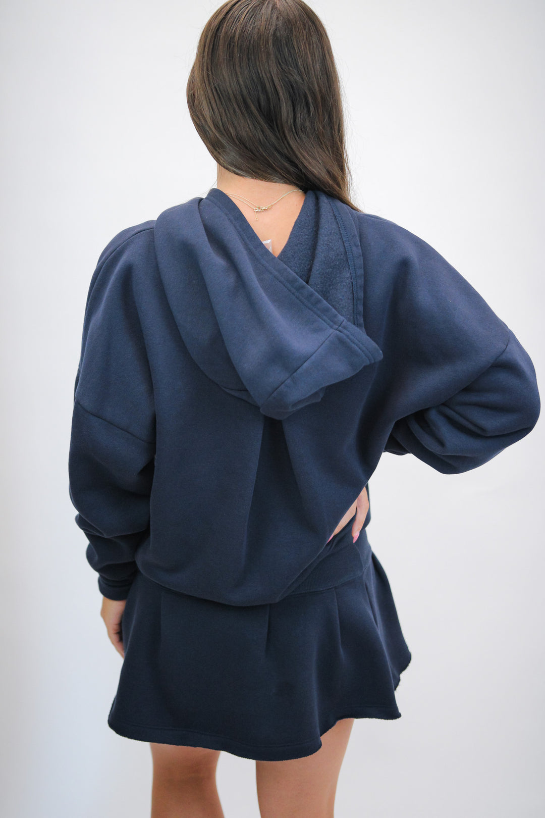 Sprint To The Finish Skirt Set, Midnight Navy