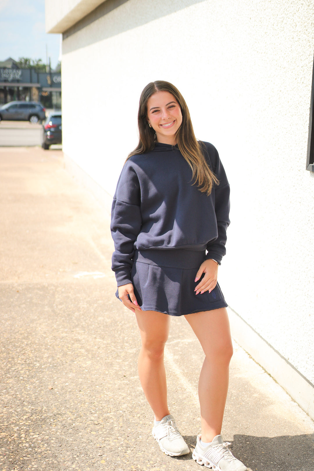 Sprint To The Finish Skirt Set, Midnight Navy