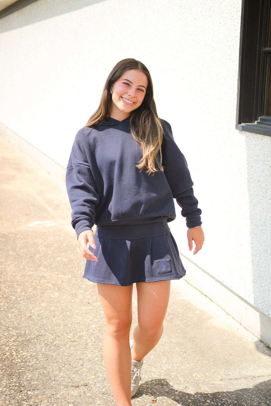 Sprint To The Finish Skirt Set, Midnight Navy