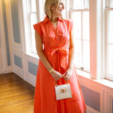 Inner Glow Midi Dress, Hot Pink