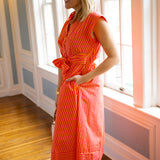 Inner Glow Midi Dress, Hot Pink